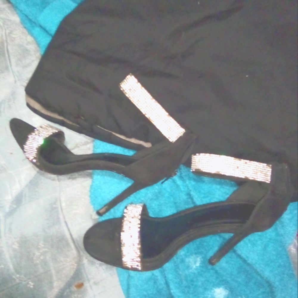 Shoes black size 8 women